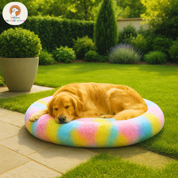 Soft Fluffy Donut Cuddler Bed - Image 3