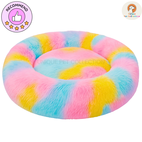 Soft Fluffy Donut Cuddler Bed - Image 4