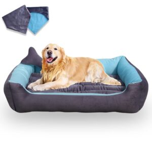 Velvet Dog Bed