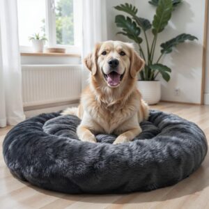 Calming Donut Bed For Dog