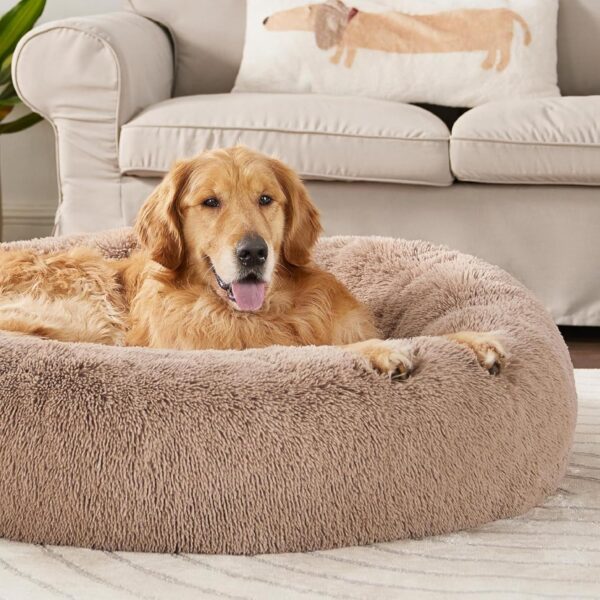 Round Donut Pet Bed for Cats - Image 2